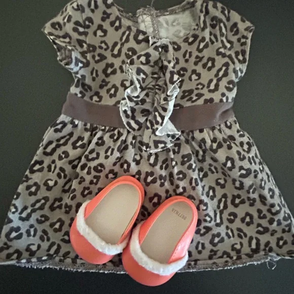 American Girl Doll with Brown Hair and Blue Dress - Picture 2 of 6